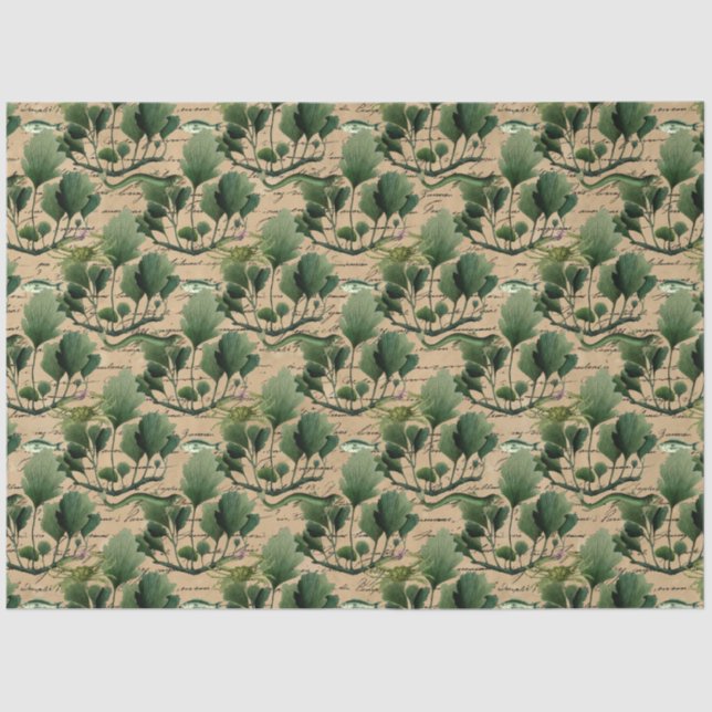 Papel De Seda Série Salt Witch Grimore Design 11 (Frente )