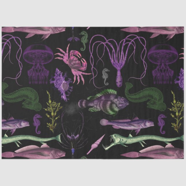 Papel De Seda Série Salt Witch Grimore Design 15 (Frente )