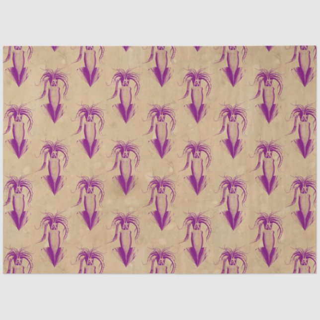 Papel De Seda Série Salt Witch Grimore Design 7 (Frente )