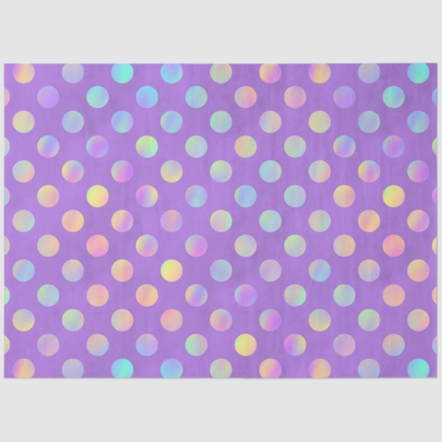 Papel De Seda Série Violet e Rainbows Design 8 (Frente )