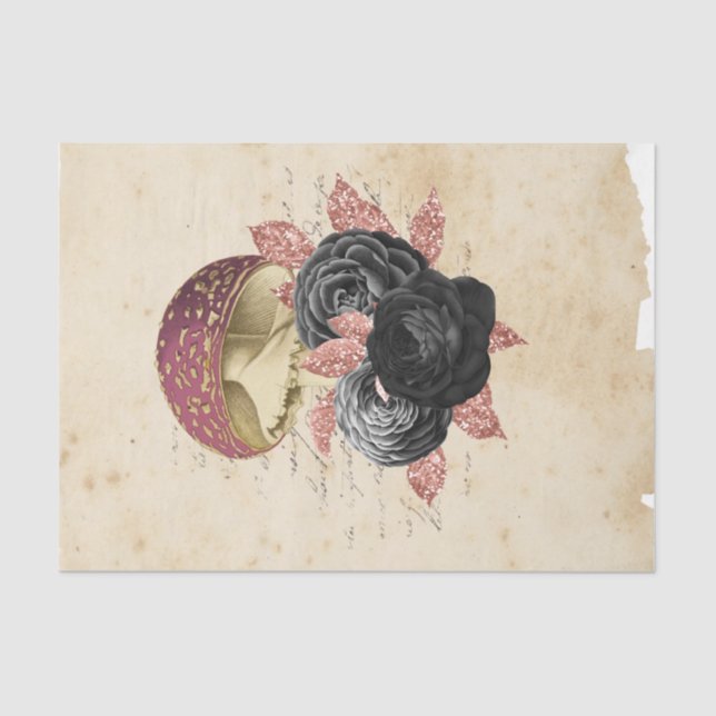 Papel De Seda Série Witold Ephemera Design nº 1 (Frente )