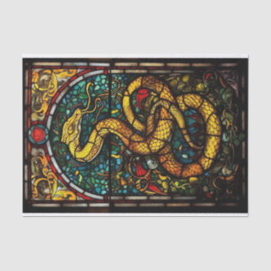 Papel De Seda Serpente De Vidro Mantido