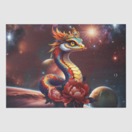 Papel De Seda Serpente estrela real do universo.