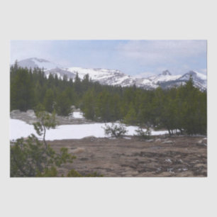 Papel De Seda Serra Nevada e neve em Yosemite