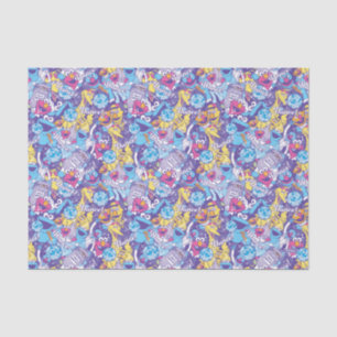Papel De Seda Sesame Street   Groovy Dance Pattern
