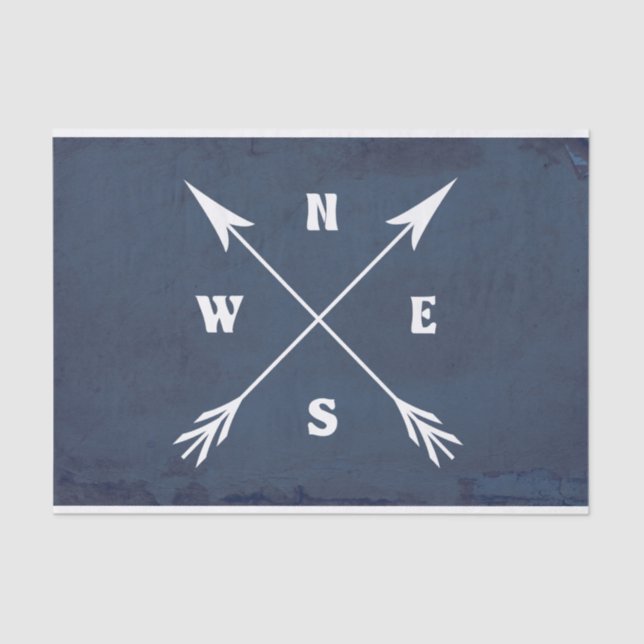 Papel De Seda setas de compressão (Frente )