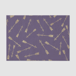 Papel De Seda Setas roxas (Design 7 da Série Roxo)