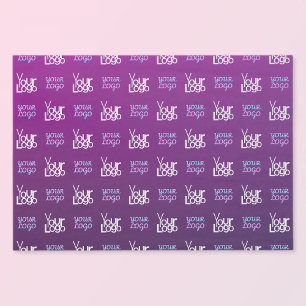 Papel De Seda Seu logotipo   2 imagens ou logotipos de negócios 