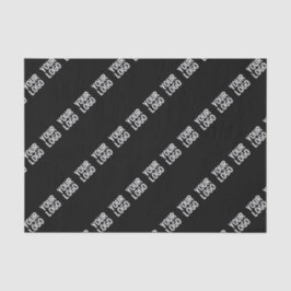 Papel De Seda Seu logotipo, Design ou fotos postadas na diagonal