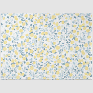 Papel De Seda Shabby Chic Limão Série Floral Design #4