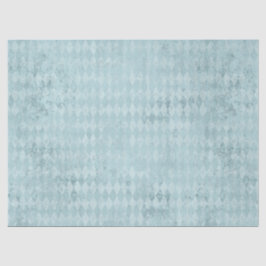 Papel De Seda Shabby Floral Aqua Series Design 8