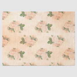 Papel De Seda Shabby Floral Peach Series Design 2