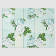 Shabby Floral Turquoise Series Design 11