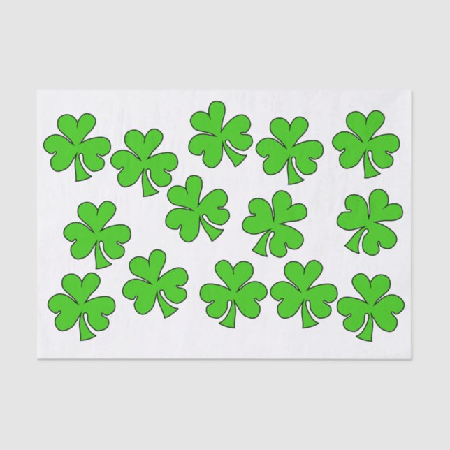 Papel De Seda Shamrock (Frente )