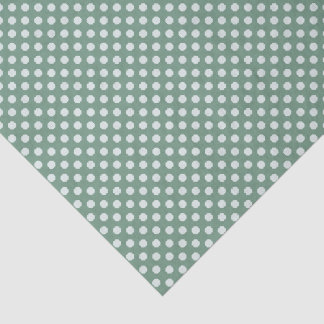 Papel De Seda Shamrock Micro Ponto (Verde Claro Sobre Verde)