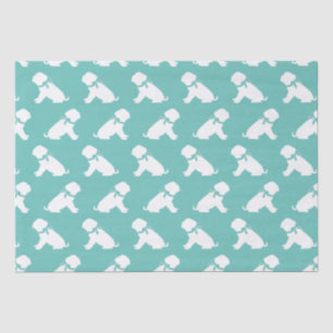 Papel De Seda Shar Pei Dog Puppy