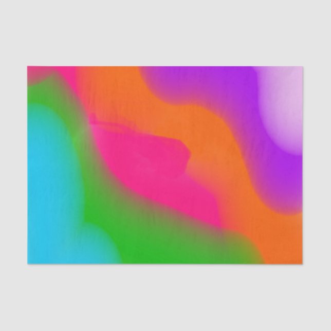 Papel De Seda Sherbet Colors (Frente )