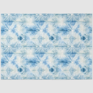 Papel De Seda Shibori Blue Japonês Textile Art n.o 14