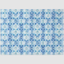 Shibori Blue Japonês Textile Art n.o 19