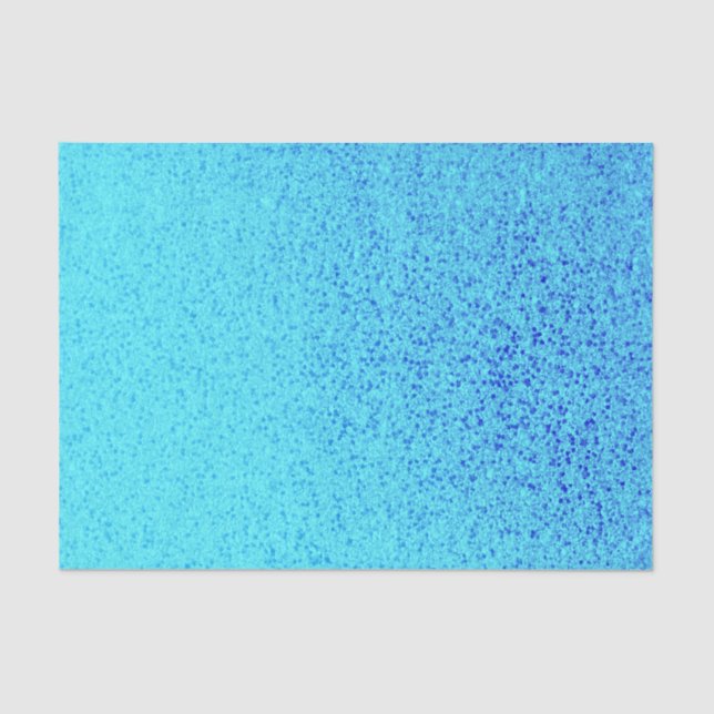 Papel De Seda Shimmer brilhante da faísca azul do brilho (Frente )