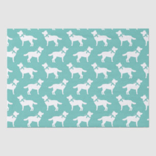 Papel De Seda Siberian Husky Dog Puppy Malamut