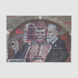 Papel De Seda Sigmund Freud Street Art