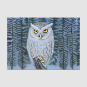 Papel De Seda Silent Watch - Norte Winter Woods Cinza Owen