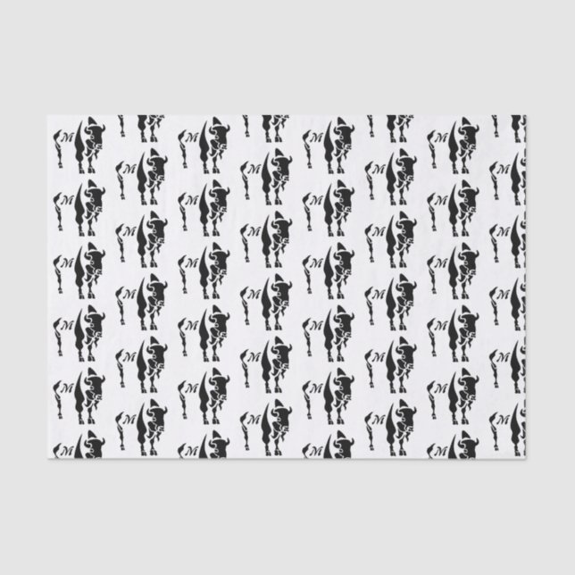 Papel De Seda Silhout Black Buffalo (Frente )