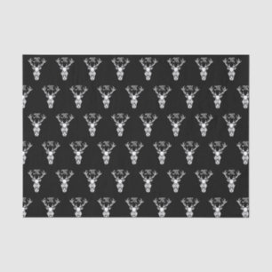 Papel De Seda Silhueta Branca de Neve Tribal