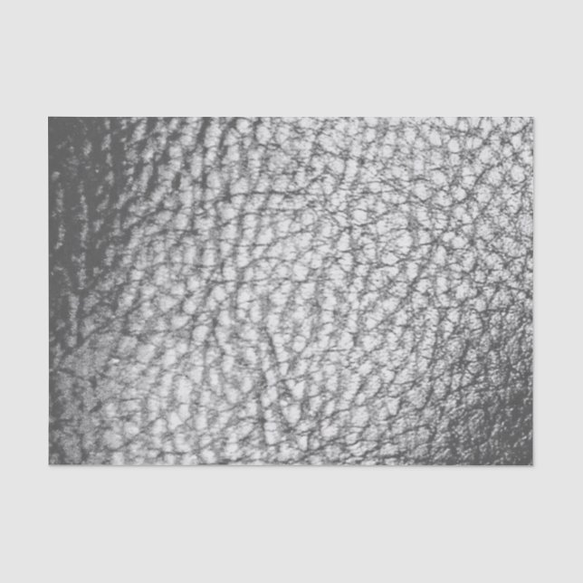 Papel De Seda Silver Faux Leather (Frente )