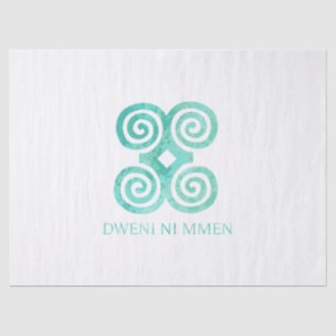 Papel De Seda Símbolo Andika de humildade Dweni Ni Mmen Gift Id