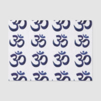 Símbolo Om Ohm Sinal Yoga Meditação Padrão Zen