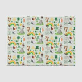 Papel De Seda Símbolos da Irlanda