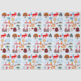 Papel De Seda Símbolos do Canadá