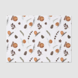 Papel De Seda Simples Boho Seco Laranja Molhado Natal
