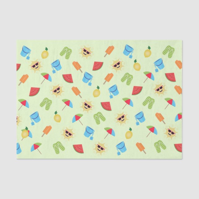 Papel De Seda Simplesmente Verão (Frente )