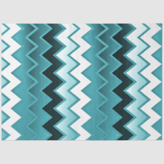 Papel De Seda Simplesmente ZigZag - Teal
