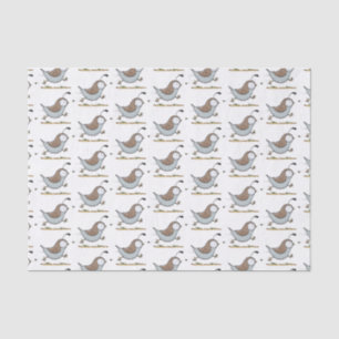 Papel De Seda Simulação de desenho animado da codorniz californi