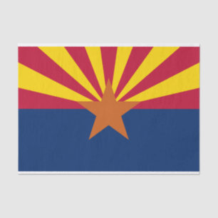 Papel De Seda Sinalizador do Estado da arizona