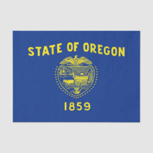 Papel De Seda Sinalizador do Estado do Oregon
