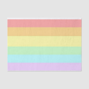 Papel De Seda Sinalizador do Mês do Orgulho LGBT do Pastel Gay  