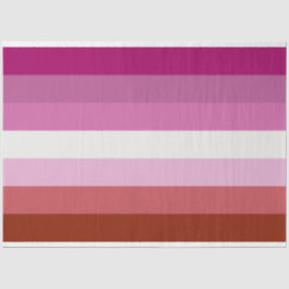 Papel De Seda Sinalizador do Orgulho Lésbico Rosa