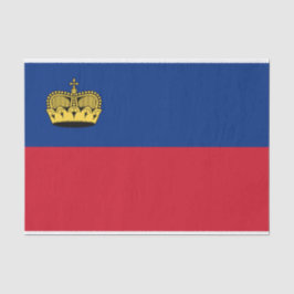 Papel De Seda Sinalizador Liechtenstein