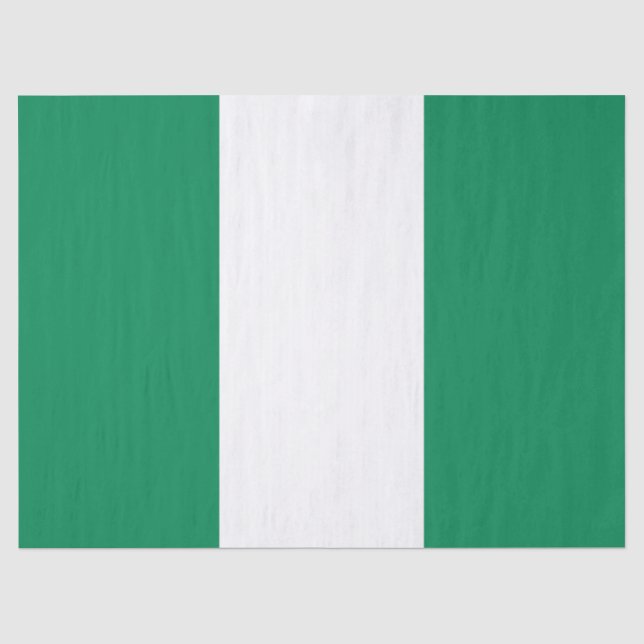 Papel De Seda Sinalizador nigeriano (Frente )