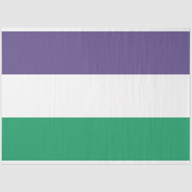 Papel De Seda Sinalizador Suffragette (Frente )