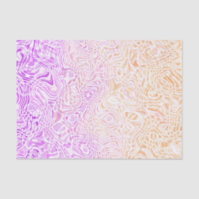 Papel De Seda Sinalizador Trixic Abstrato do Trixic Boho (Frente )