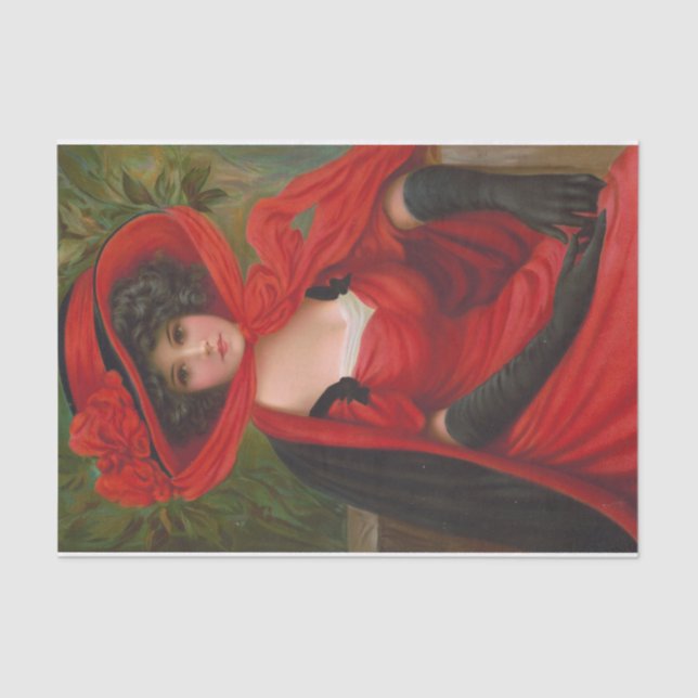 Papel De Seda Sinceridade de Edward Percy Moran (Frente )