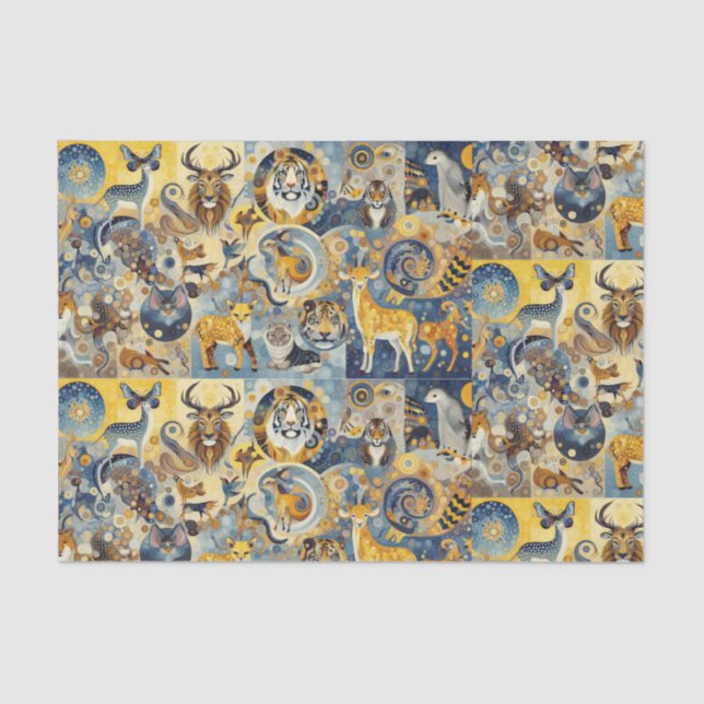 Papel De Seda "Sinfonia da Natureza" (Frente )