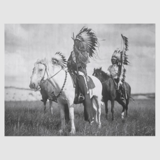 Papel De Seda Sioux Chiefs, 1905 (Frente )