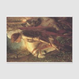 Papel De Seda Sir Galahad (por George Frederick Watts)